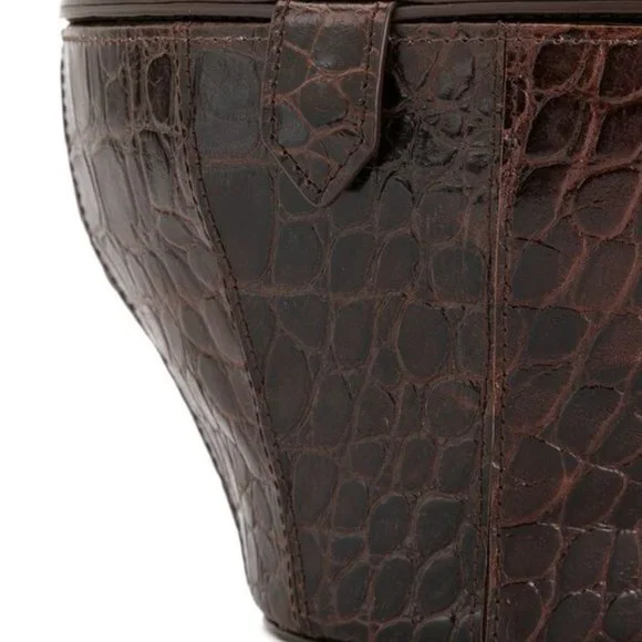 STAUD Alice Embossed Leather Top Handle Bag - Picture 8 of 11